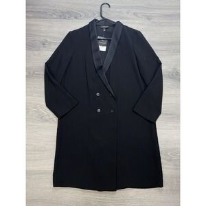 Top Shop Women's Black Long sleeve Blazer Jacket Sz 6 NWT